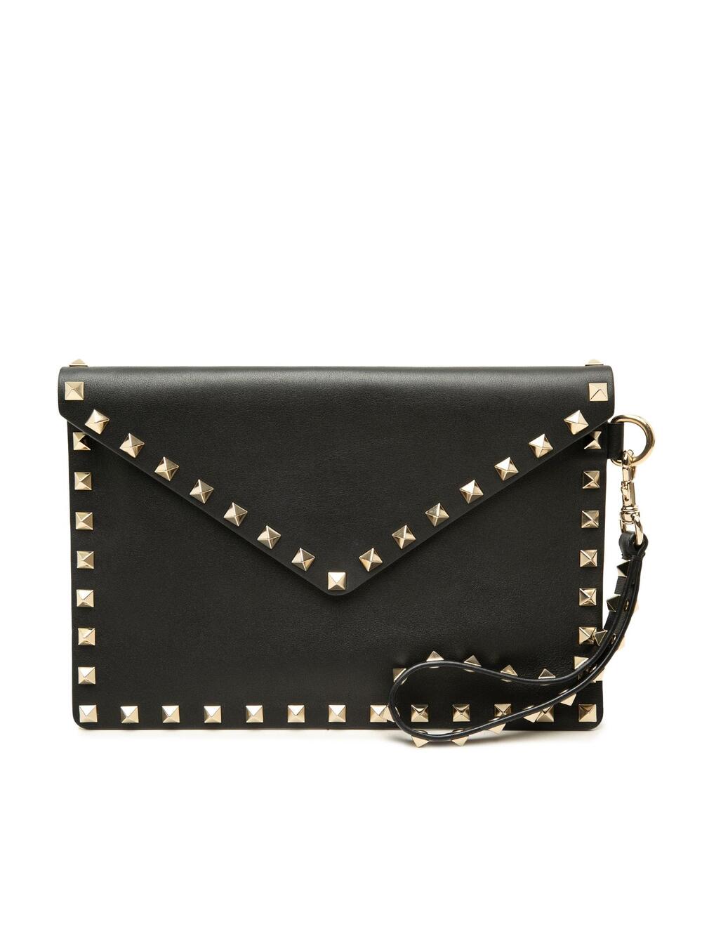 Valentino Calfskin Rockstud Envelope #360519V41B